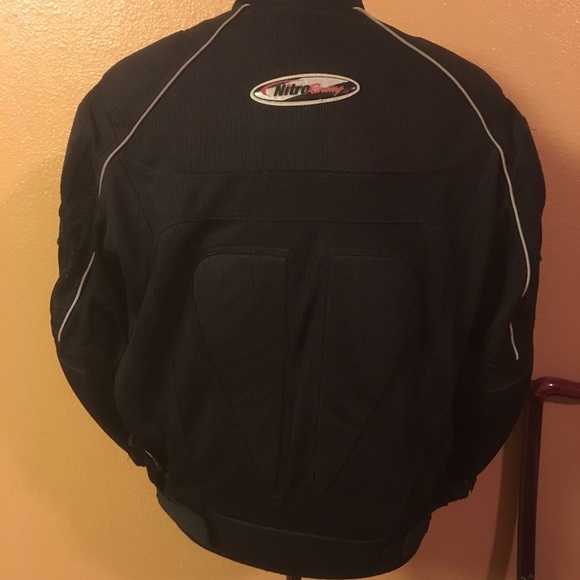 Nitro Racing Fully Padded Jacket Mens Size M Black - Picture 2 of 4